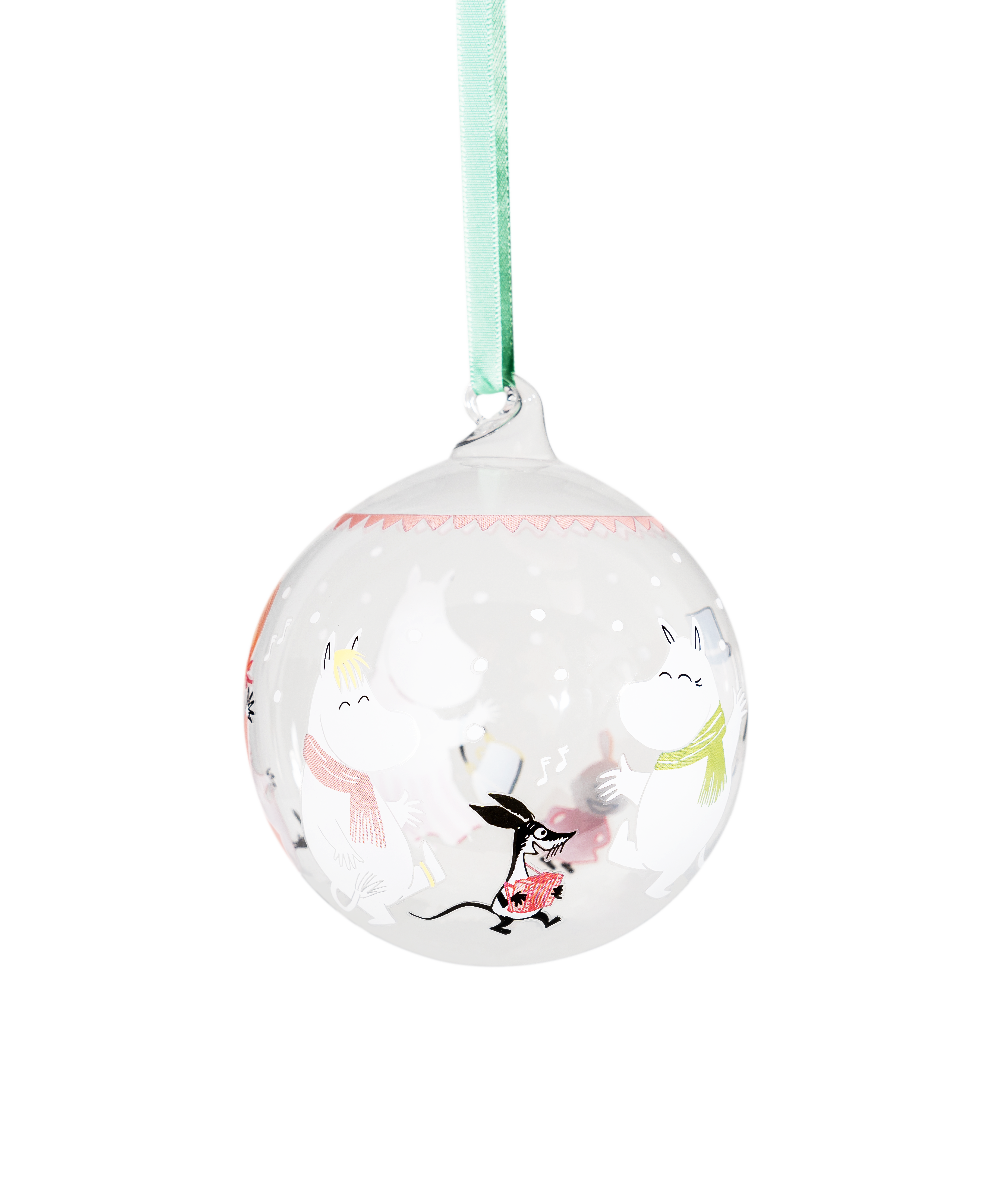 Moomin Glass Christmas Ornament - Finnish Holiday Handblown Garland Bu –  Scandic Products