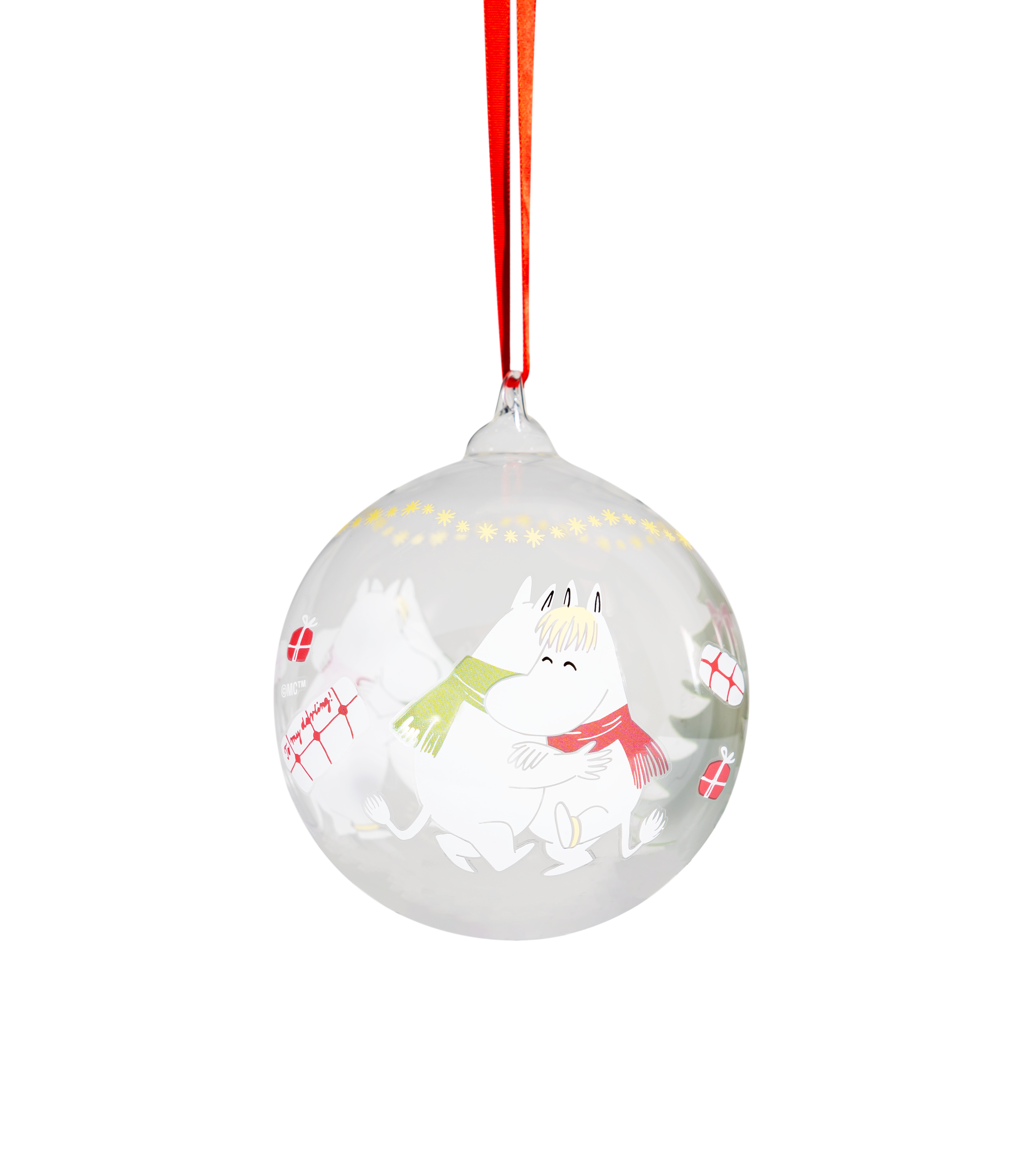 Moomin Christmas Bauble - Happy Holidays