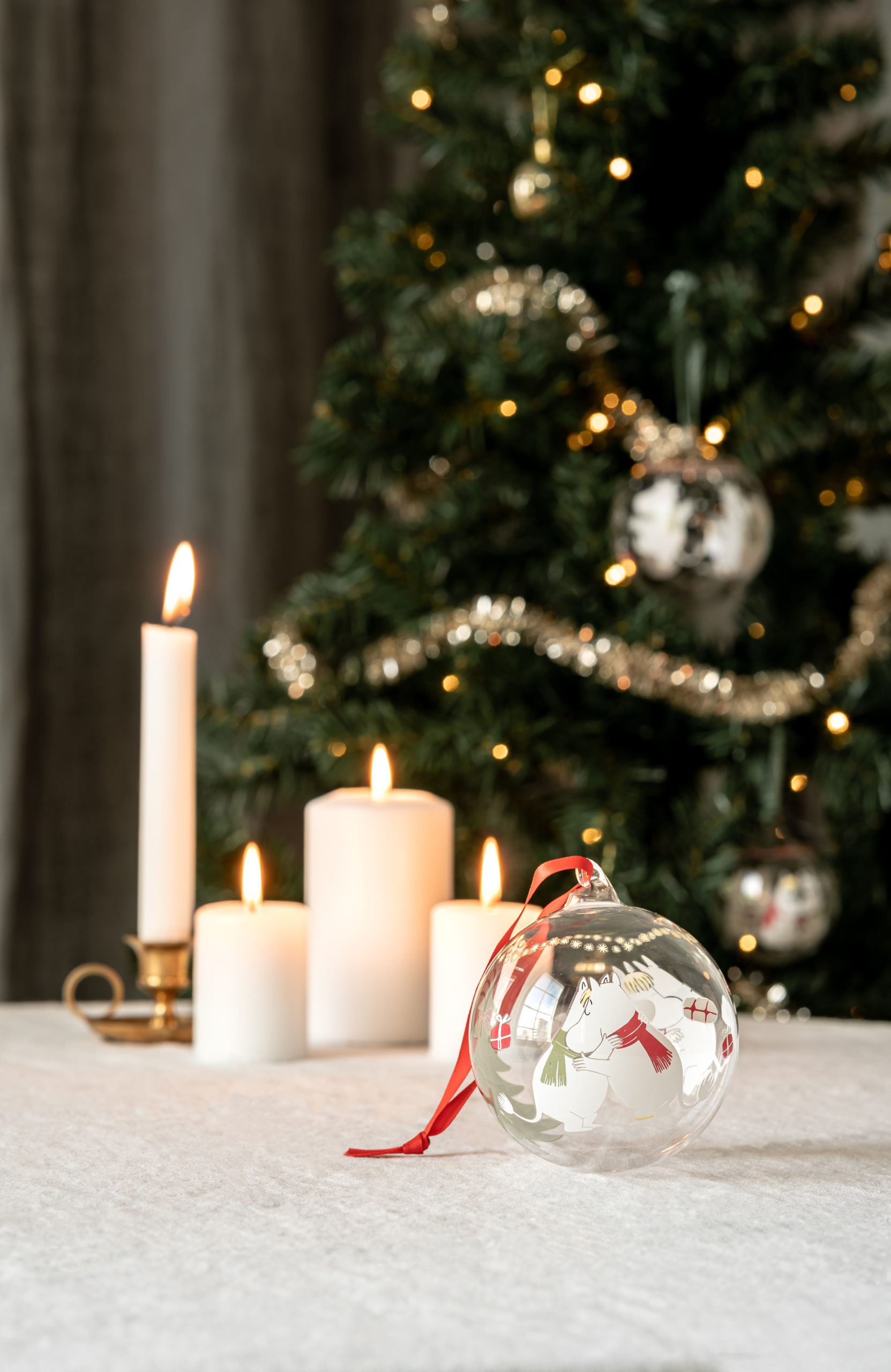 Moomin Christmas Bauble - Happy Holidays - 3