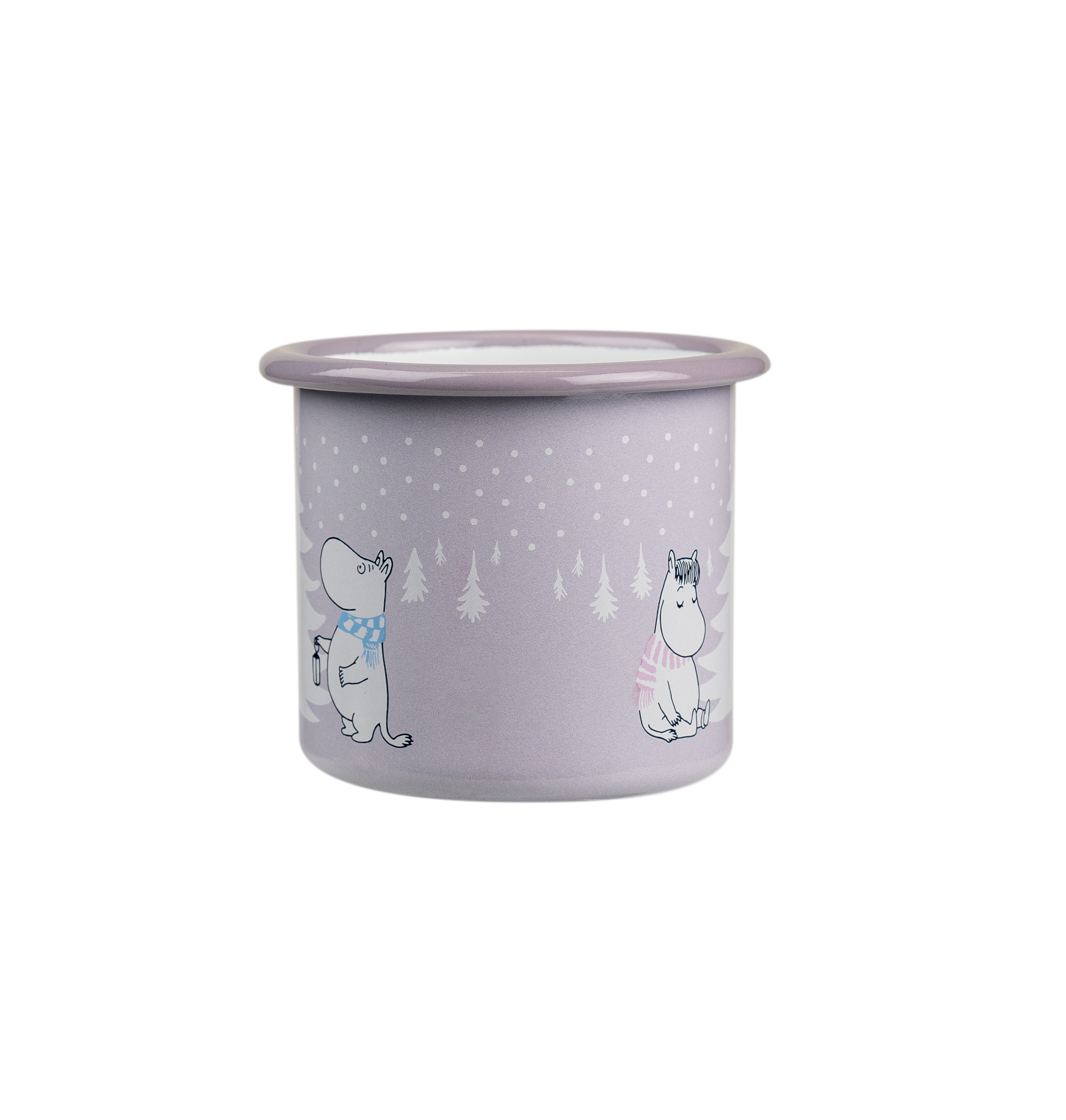 Mumin Emaljmugg 2,5 dl - Snowfall - 2