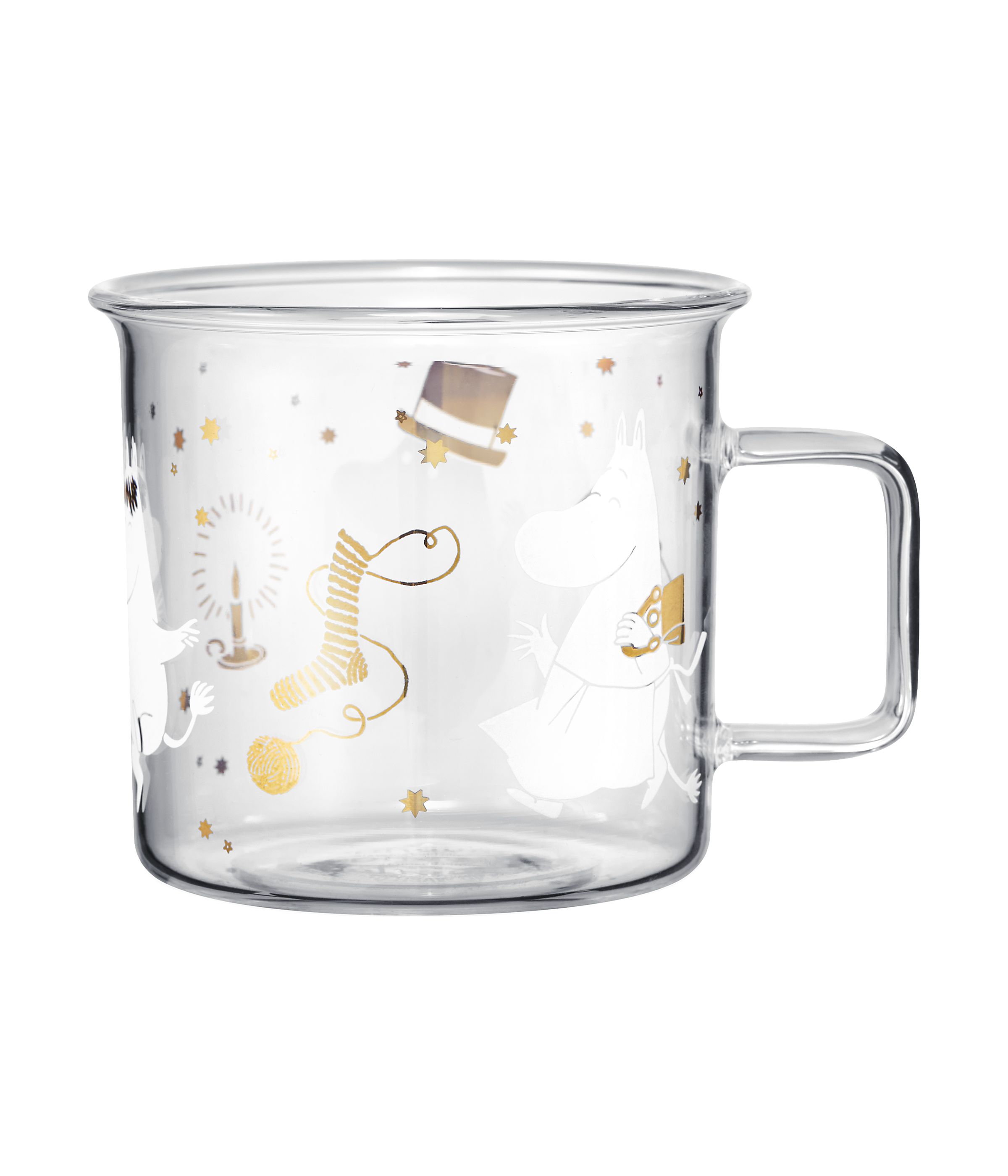 Mumin Glasmugg 3,5 dl - Sparkling Stars - 2