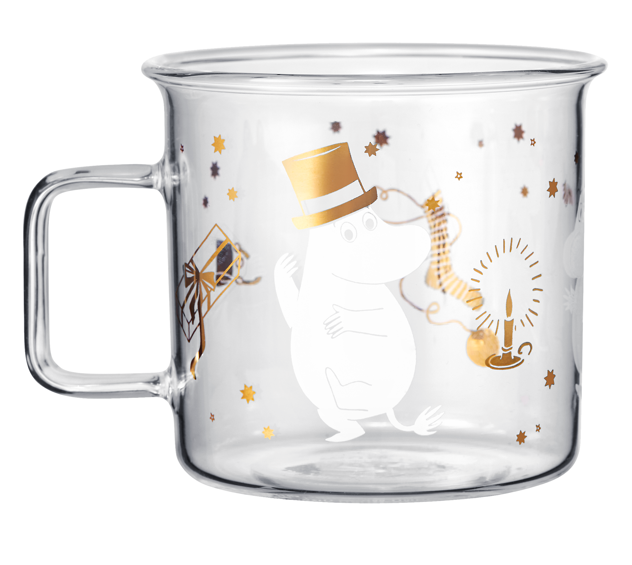 Mumin Glasmugg 3,5 dl - Sparkling Stars