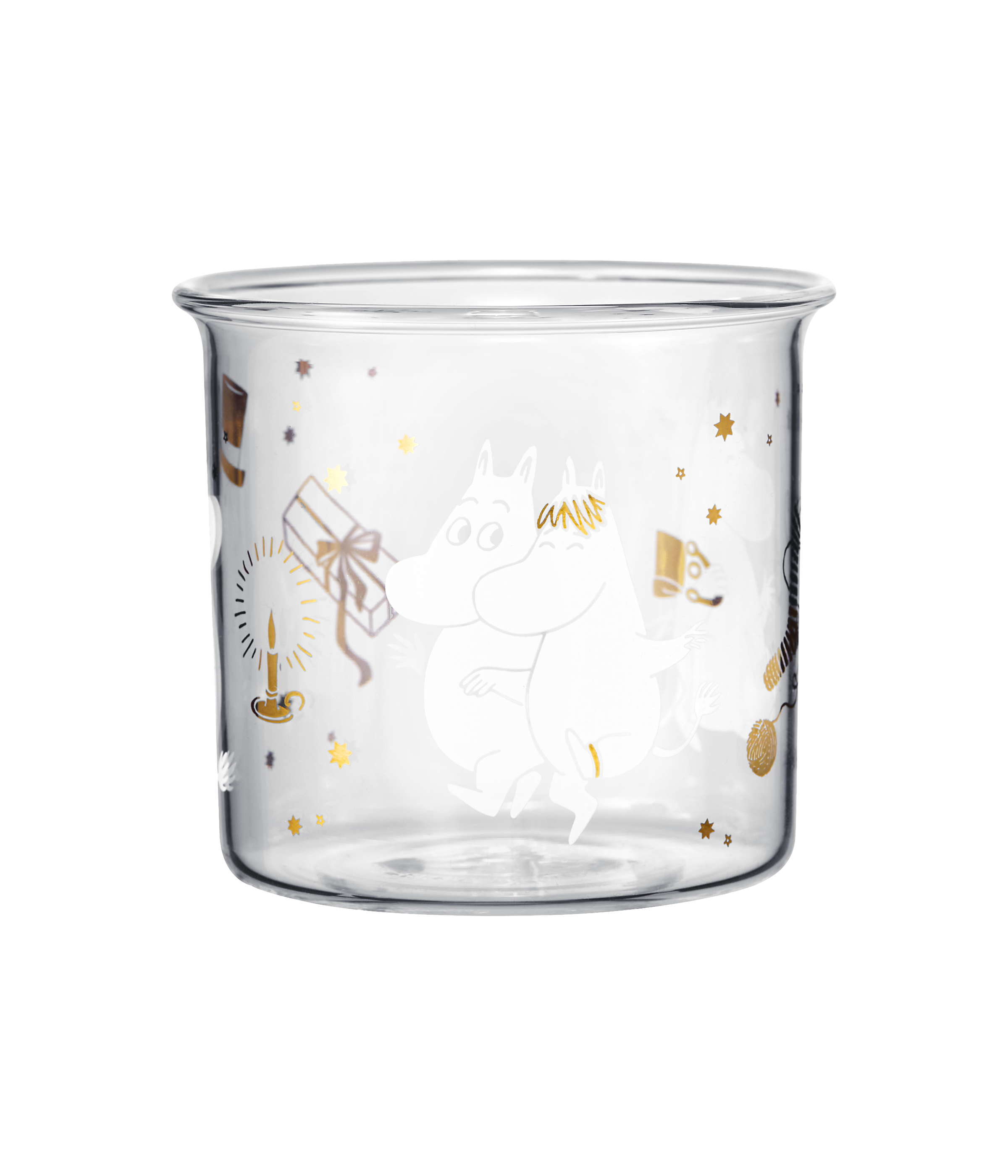 Mumin Glasmugg 3,5 dl - Sparkling Stars - 3
