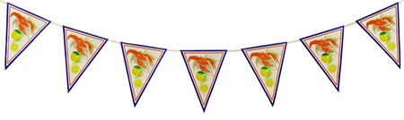 Kräftskiva Banner Kräftmotiv 