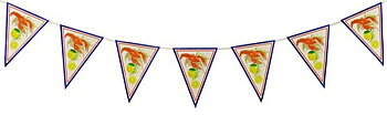 Kräftskiva Banner Kräftmotiv 