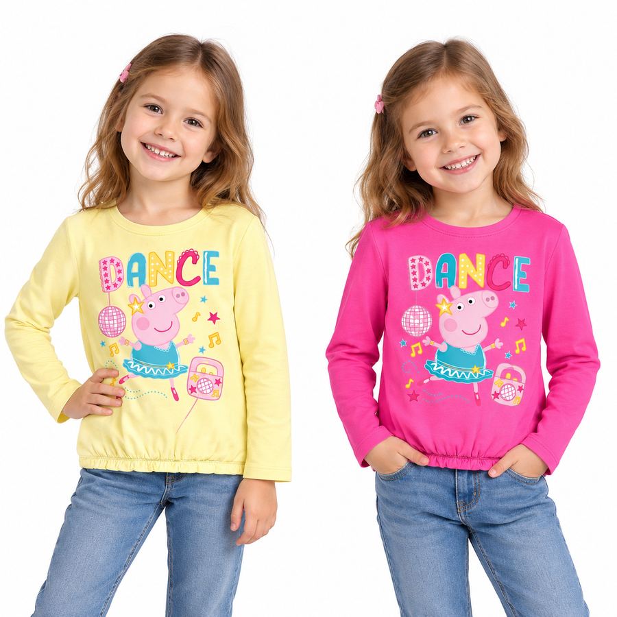 Greta Gris T-shirt Långärmad 2-pack