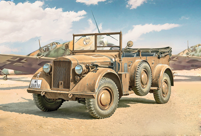 1/35 Kfz. 12 Horch 901 typ 40 frühen Ausf.