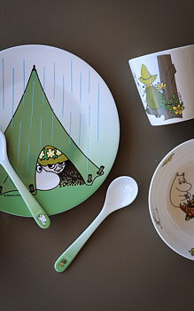 Mumin Camping, Flat tallrik