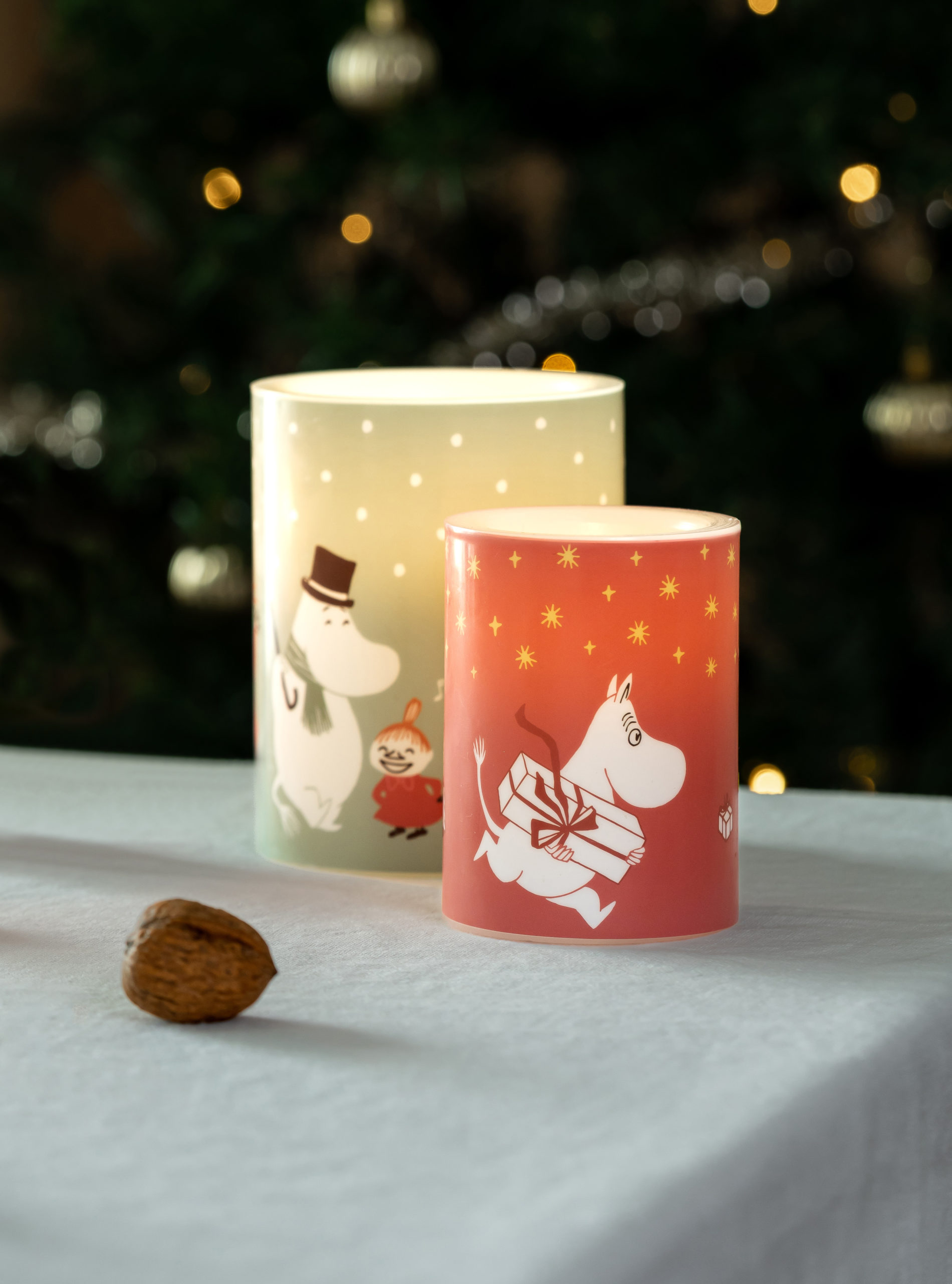 Mumin LED Ljus 12,5 cm - Festive Spirits - 4