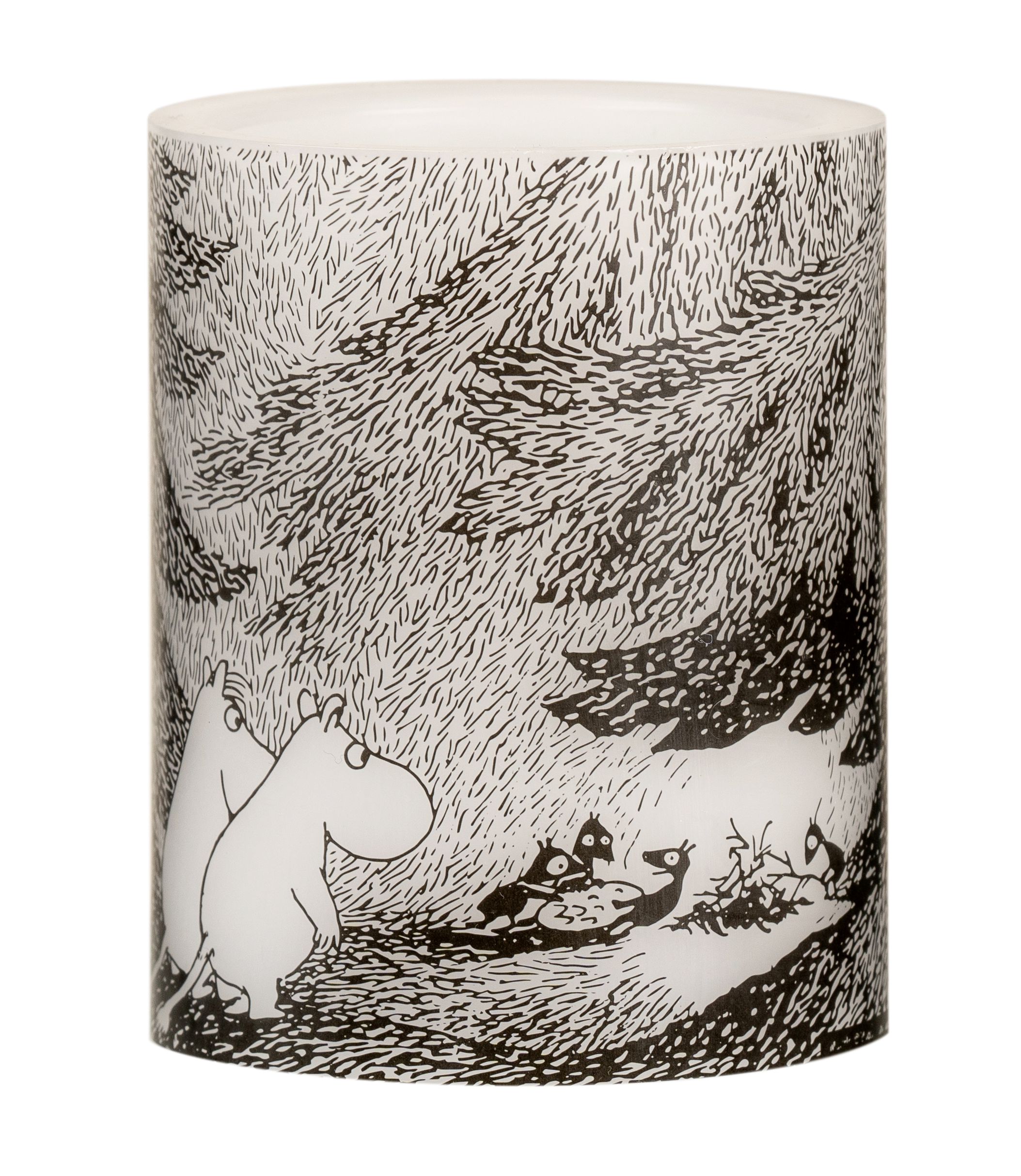 Mumin LED Ljus 12,5 cm - Under the trees