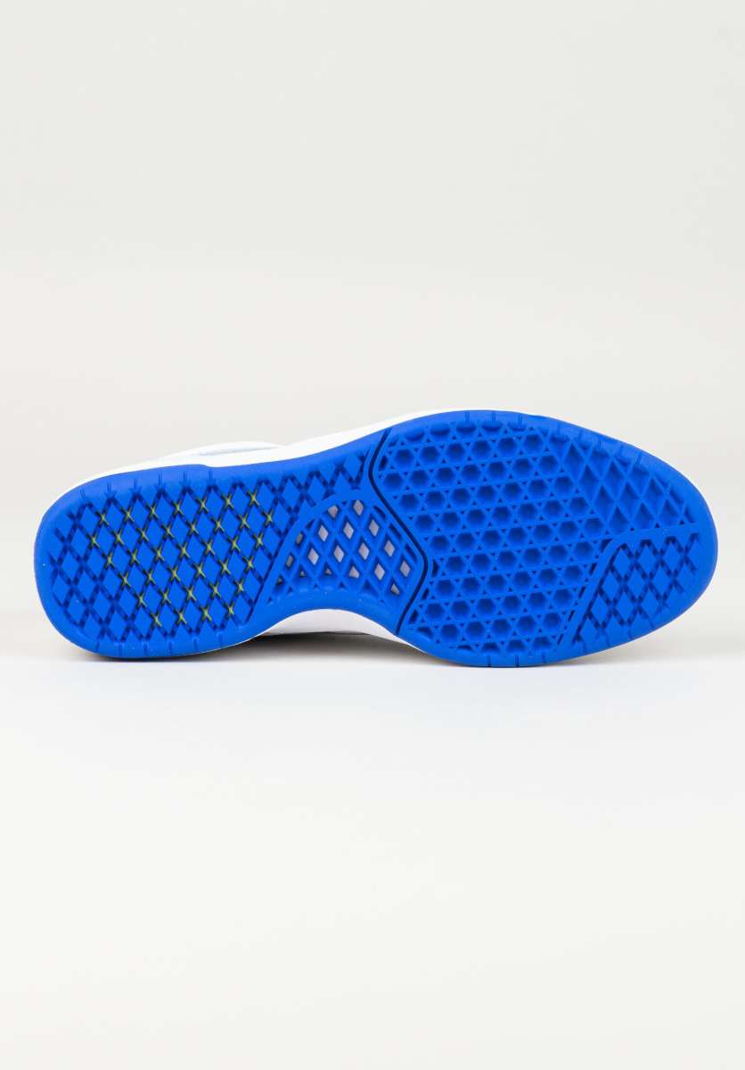 Vans Skate Zahba Leather White/Navy Skate Shoe - 3