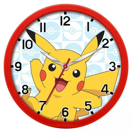 Pokemon Väggklocka Pikachu