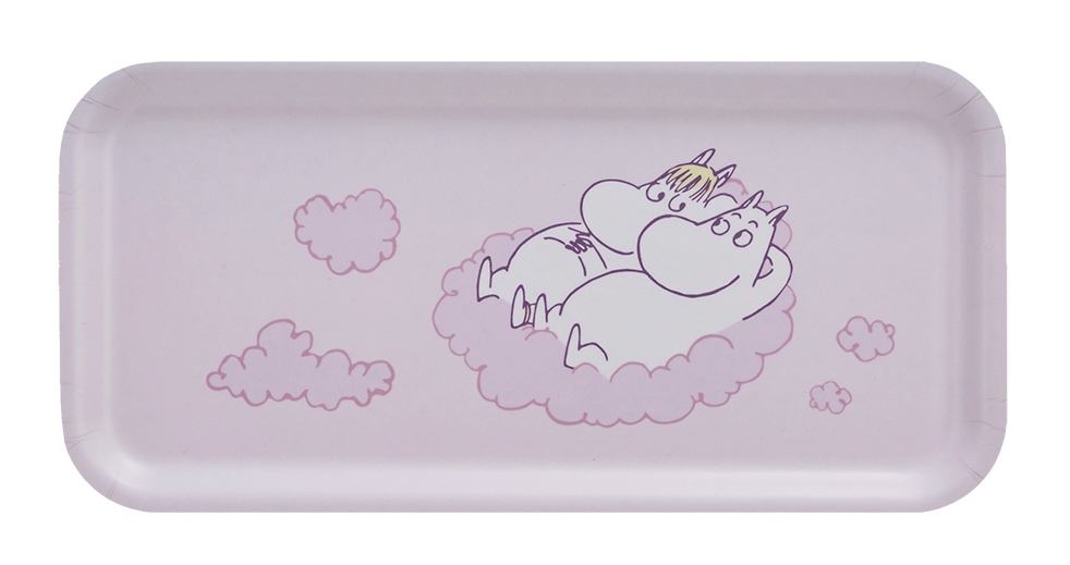 Mumin Bricka 27x13 cm - The Clouds