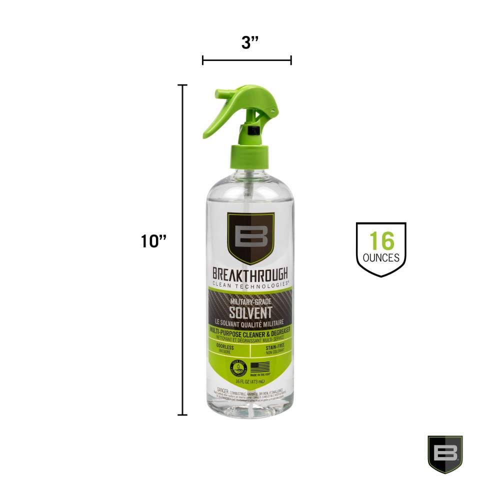 Breakthrough  Military Grade Solvent 16oz Bottle - 2