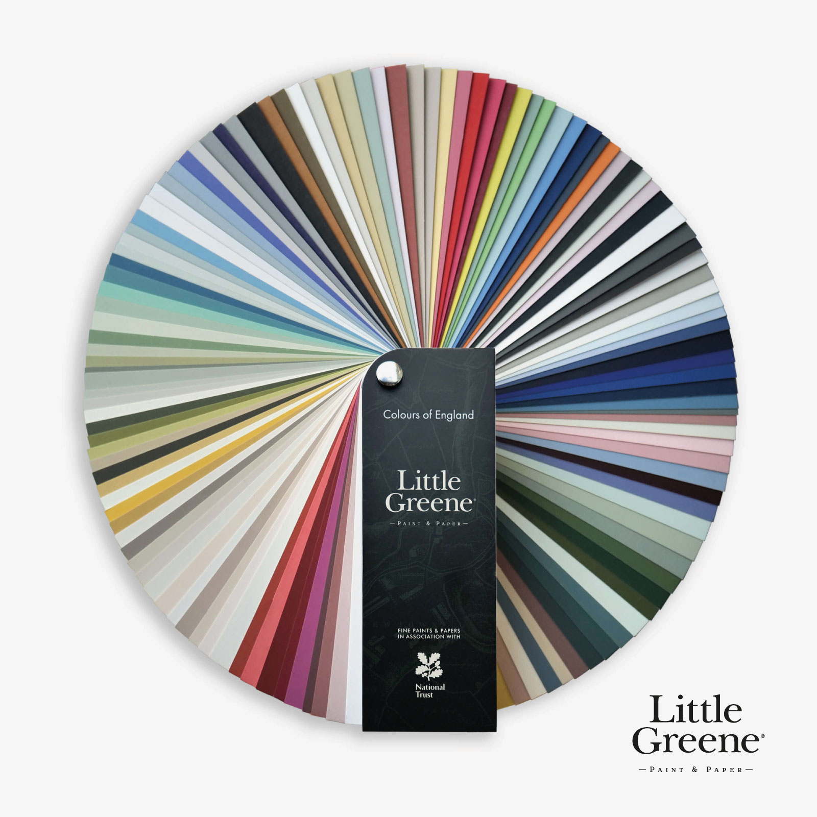 PAKET! FAN DECK LITTLE GREENE + LITTLE BOOK OF COLOUR - 5
