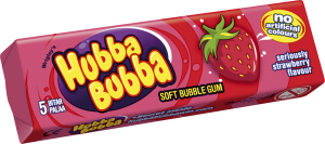 Hubba Bubba Jordgubb 35g 20st