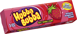 Hubba Bubba Jordgubb 35g 20st