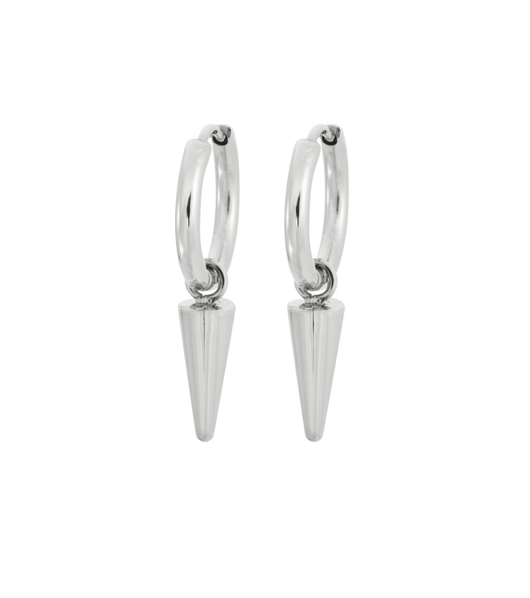 Edblad Peak Mini hoops silver