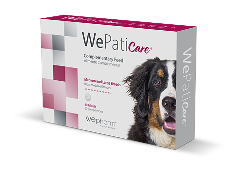 WePaticare Medium and Large Breeds 30 tabletter 
