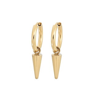 Edblad Peak Mini hoops guld