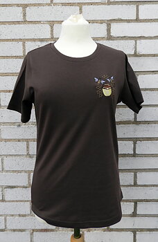  Bi/Honungsburk T-Shirt Oliv Dam 