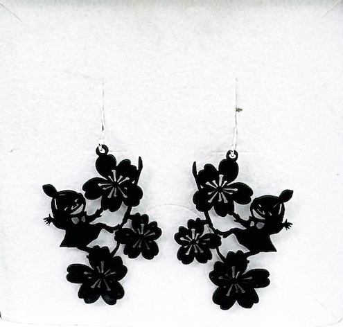 Little My and the Apple Blossom Earrings - Coruu - 3