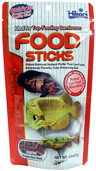 HIKARI FLOATING CARNIVORE FOOD STICKS 200G LÖSVIKT