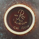 Gunnar Nylund (ARU 1954) Blue Rounded Bowl 13 cm