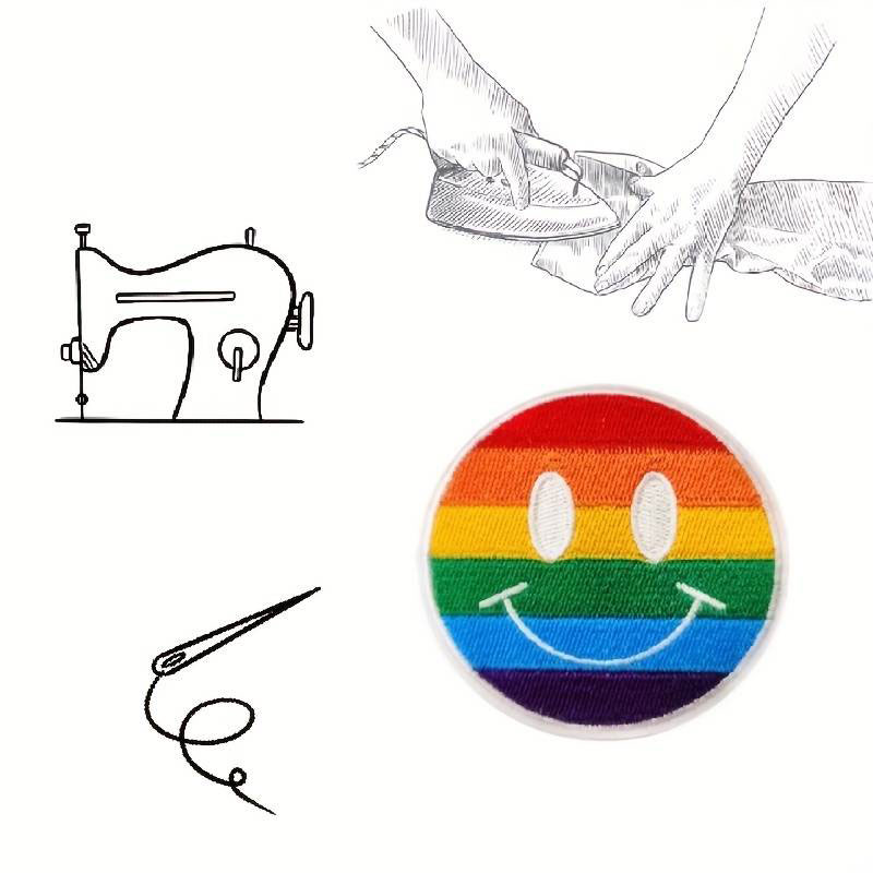 Alternativ för applicering av pride-tygmärken
