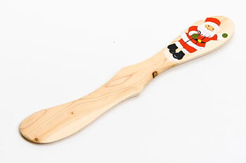 Smörkniv målad - Tomte