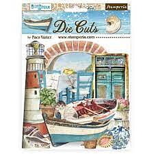 Stamperia Die cuts assorted -Blue Dream