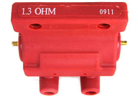 Tändspole 6V Svart,1,3 Ohm, Mod. före 1965