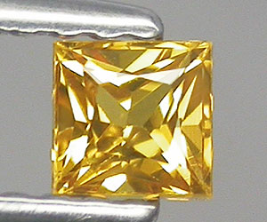 Yellow sapphire princess on sale cut