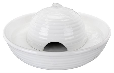 Vattenfontän Vita Flow Mini, Vit 0,8 liter