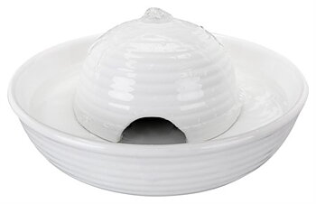 Vattenfontän Vita Flow Mini, Vit 0,8 liter