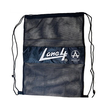 Meshbag Black with silver/grey details
