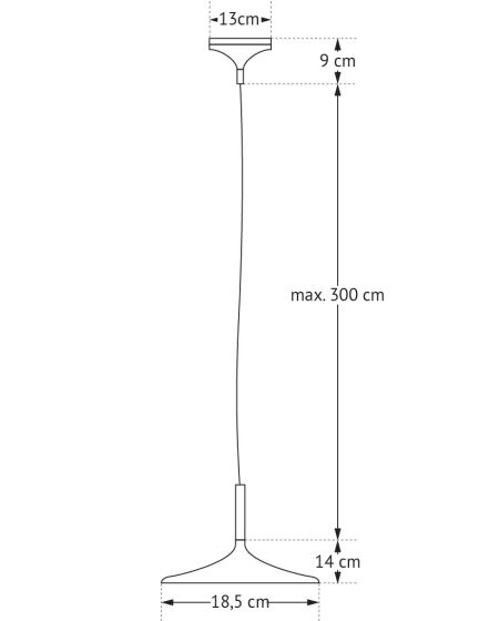 FLUENTE  SMALL- Frezoli,  Taklampa - Mörk mässing - 7