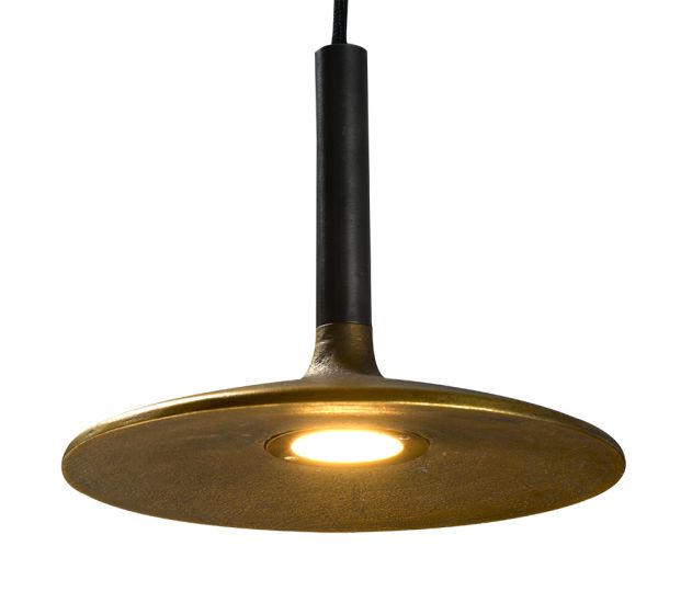 FLUENTE  SMALL- Frezoli,  Taklampa - Mörk mässing - 14