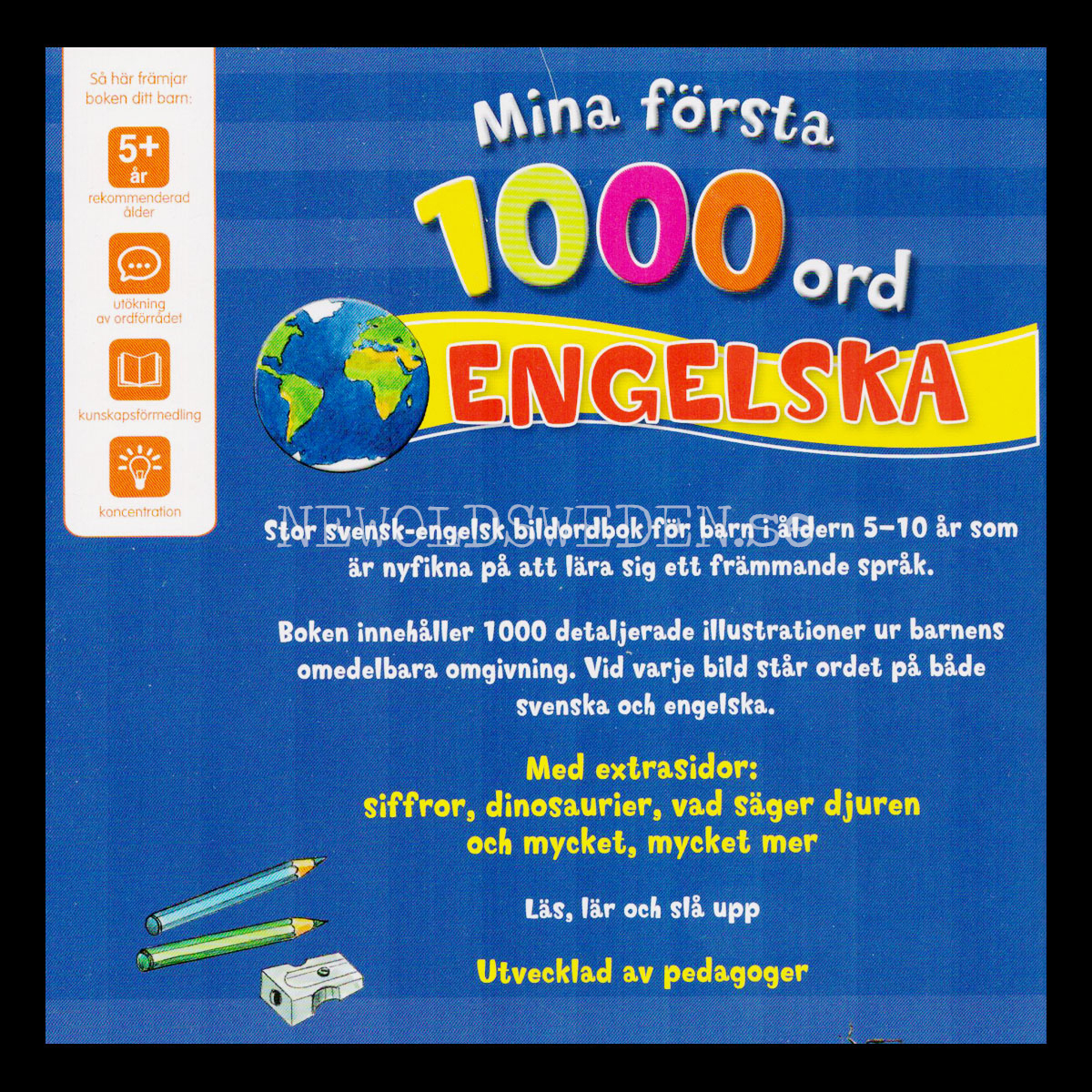 Mina första 1000 ord SVENSKA-ENGELSKA  - S12 - 2