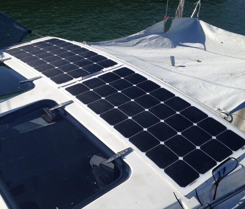 Solpanel Solmax 150W flexibel - 1280x600x2mm - Husbil - Husvagn - Båt - 3