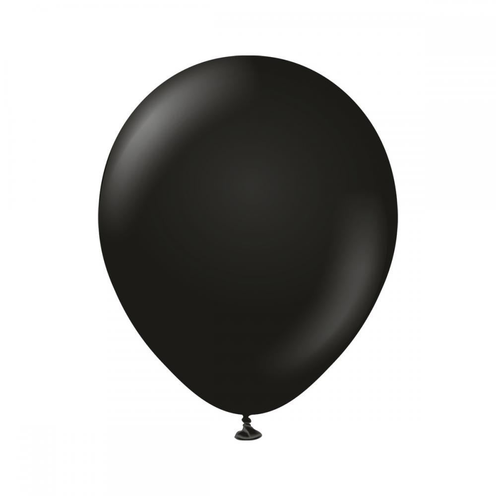 Premium Ballonger Mellanstora Svarta 
