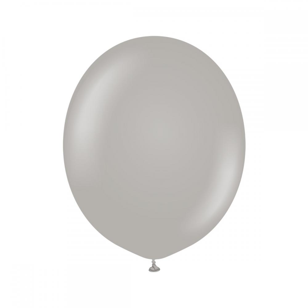 Grå Premium Latexballonger 30 cm 