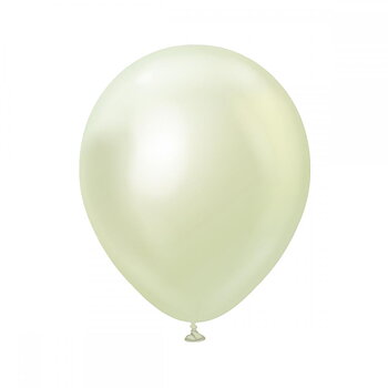 Premium Ballonger Mellanstora Green Gold Chrome