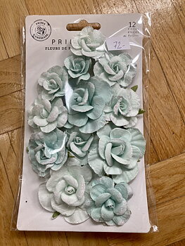 Prima Mulberry Paper Flowers 12 -Magic Love 