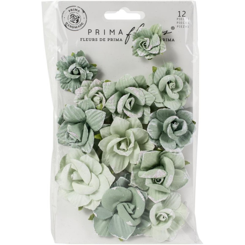 Prima Mulberry Paper Flowers 12 -My Sweet