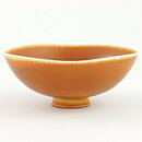 Berndt Friberg (1968) Unique Brown Haresfur Bowl 11 cm