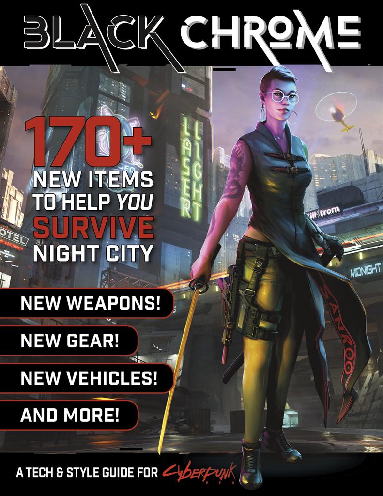 Cyberpunk RED: Black Chrome + PDF