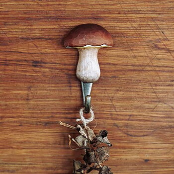 Hand carved hook Penny Bun