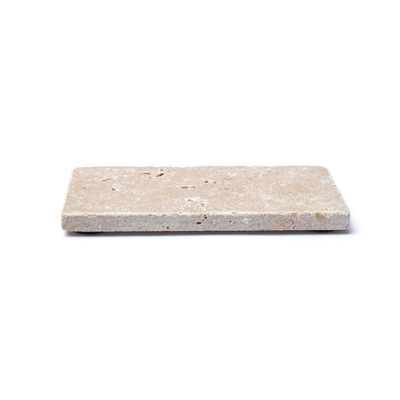 Travertin tvålkopp beige - 2