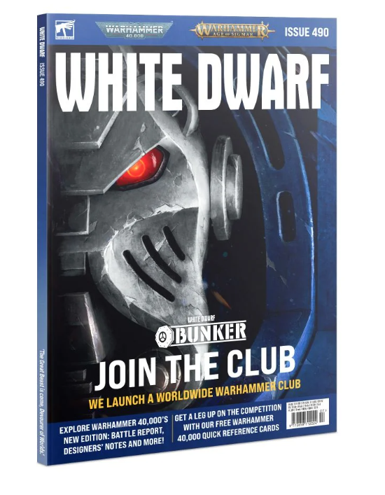 Warhammer White Dwarf 490